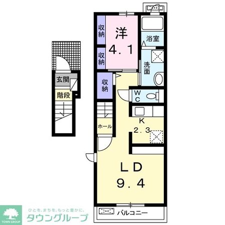 クレアの物件間取画像